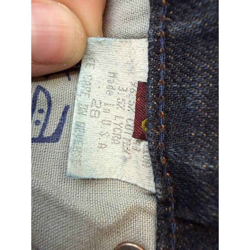 Vintage Y2K 7 For All Mankind Jeans Womens 28 Low Rise Bootcut Gray Black USA - Picture 5 of 15